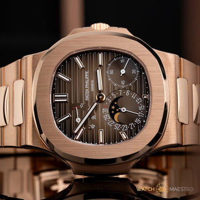 Big Daddy of all Pha₮eks rose gold Moon Phase! the discontinued edition